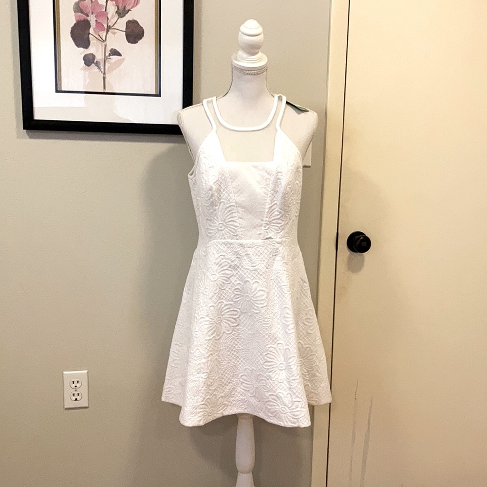 NWT White Dress Size 10